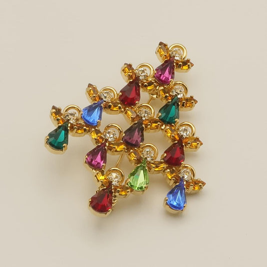 クリスマス ブローチ エンジェルツリー