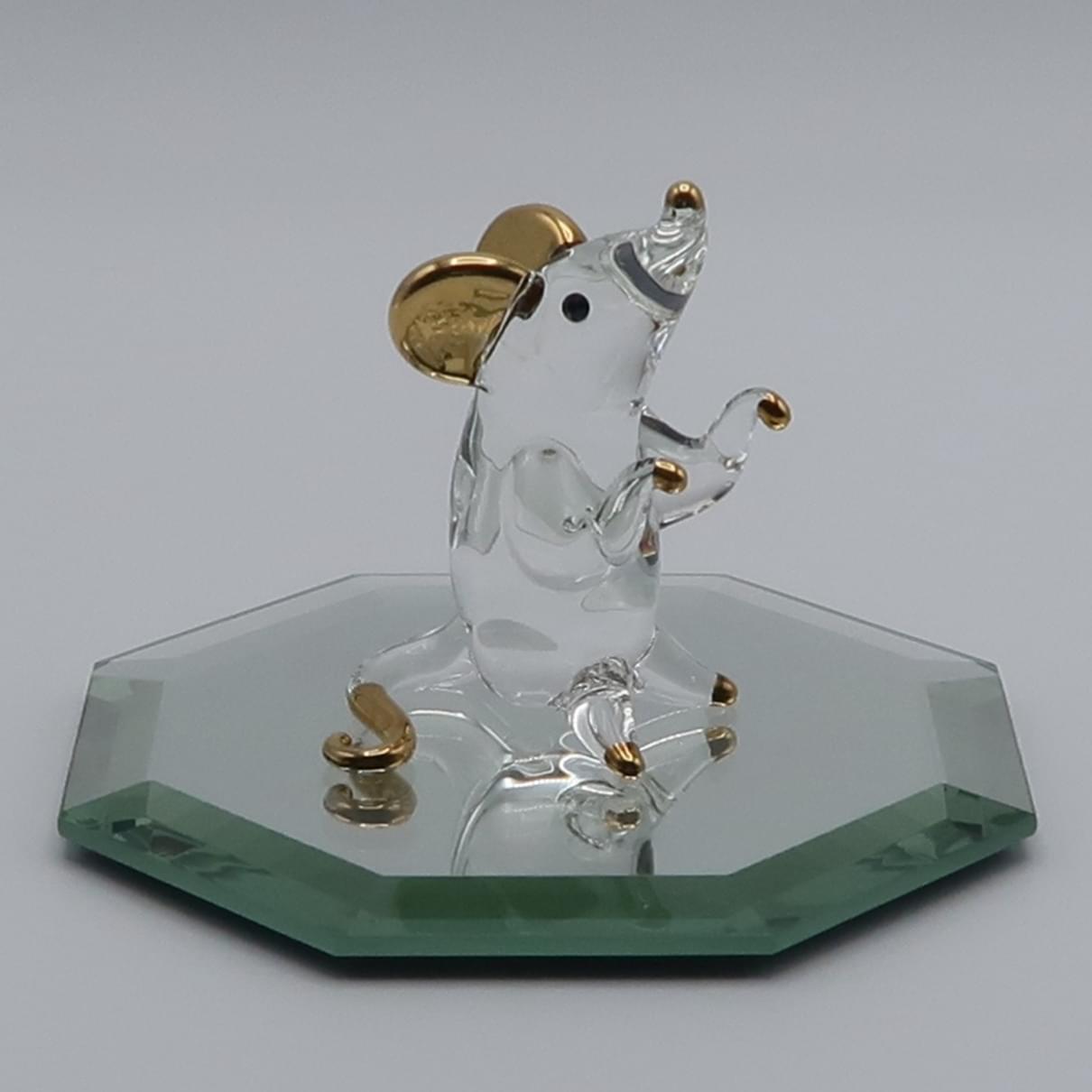 干支の置物 ネズミ