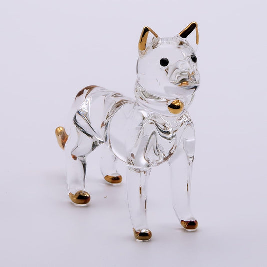 干支の置物 立っているイヌ