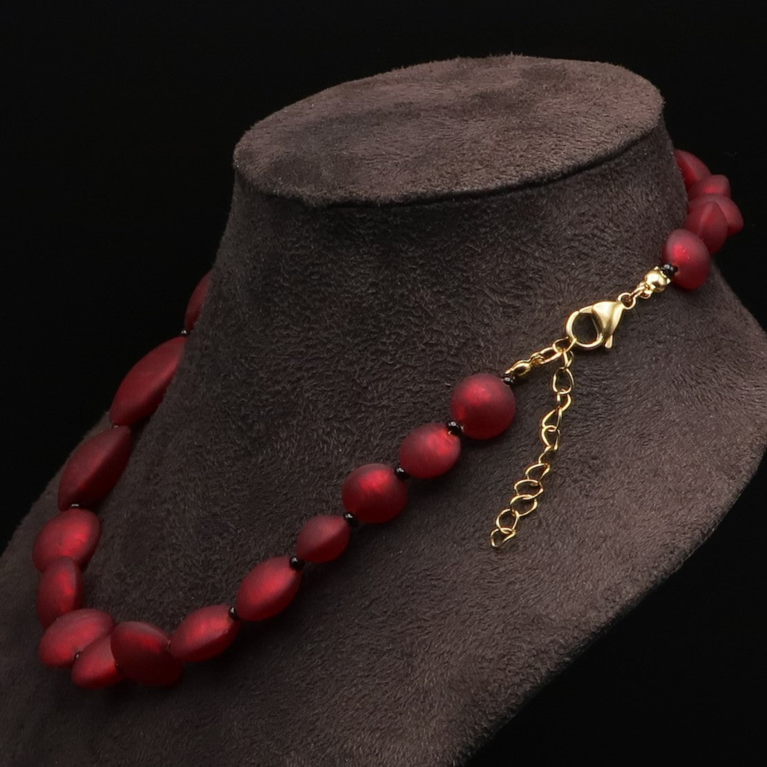 ネックレス ORO/ROSSO ショート 艶消し