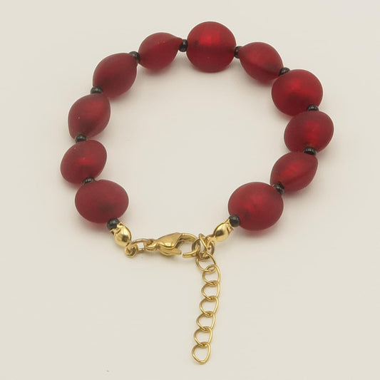 ブレスレット ORO/ROSSO 艶消し