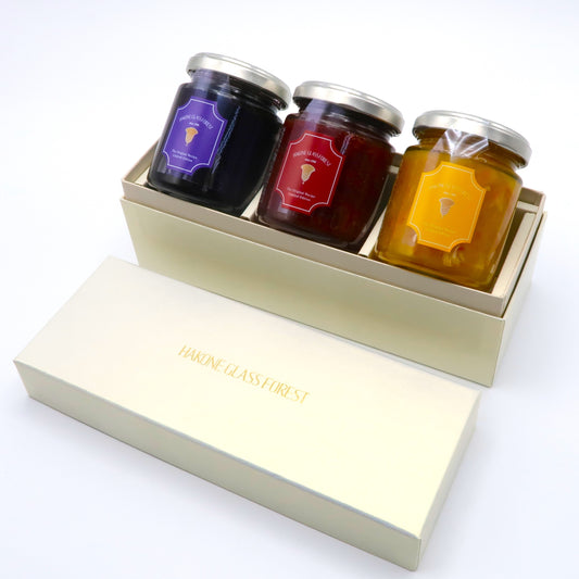 ジャム3個セット ブルーベリー&ストロベリー&オレンジ