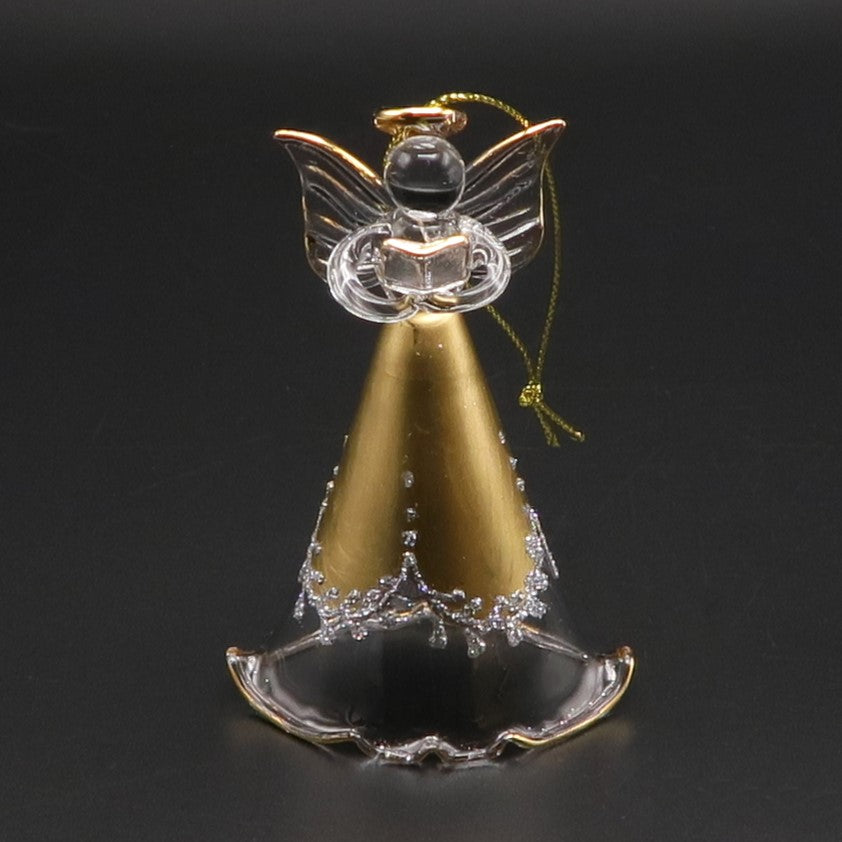 天使の置物(中サイズ)金色 モチーフ4種