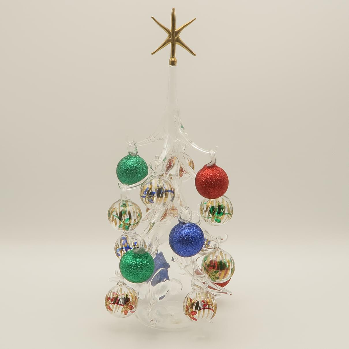 クリスマスツリー　16玉 赤青緑　マルチラメ
