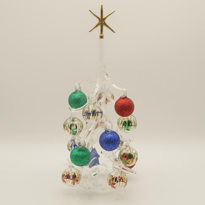 クリスマスツリー　16玉 赤青緑　マルチラメ
