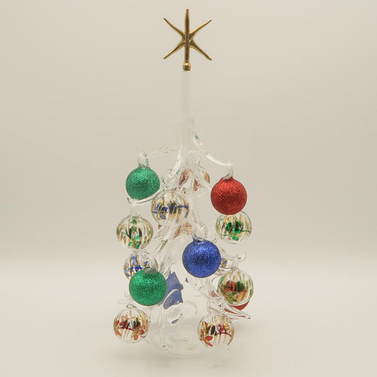 クリスマスツリー　16玉 赤青緑　マルチラメ