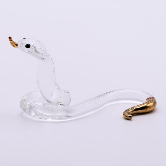 干支の置物　ヘビ