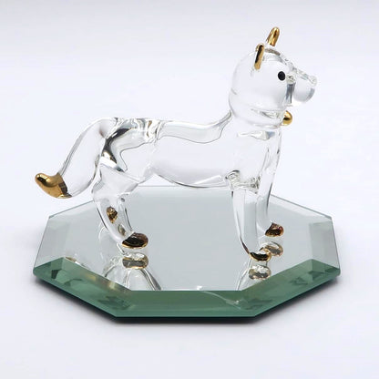 干支の置物　立っているイヌ