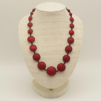 ネックレス　ORO／ROSSO　ロング　艶消し