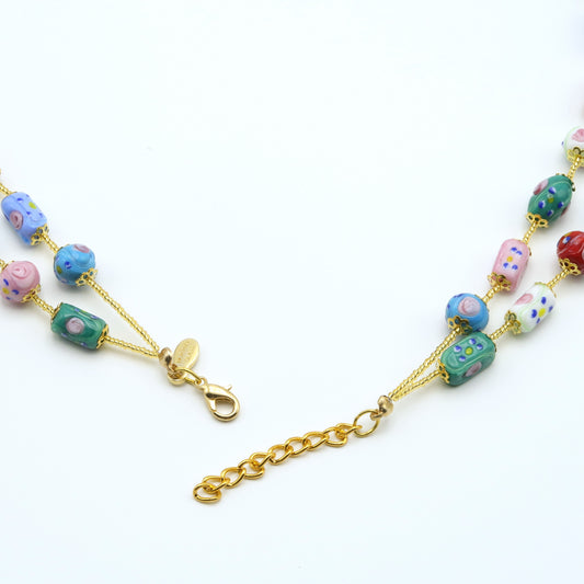 ネックレス　フィオラート　2連