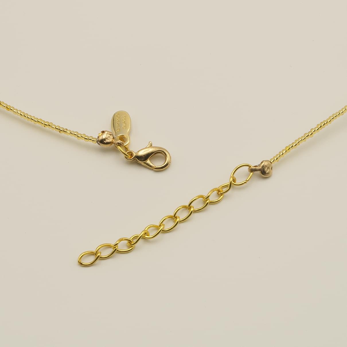 ネックレス　キューブ　ショート