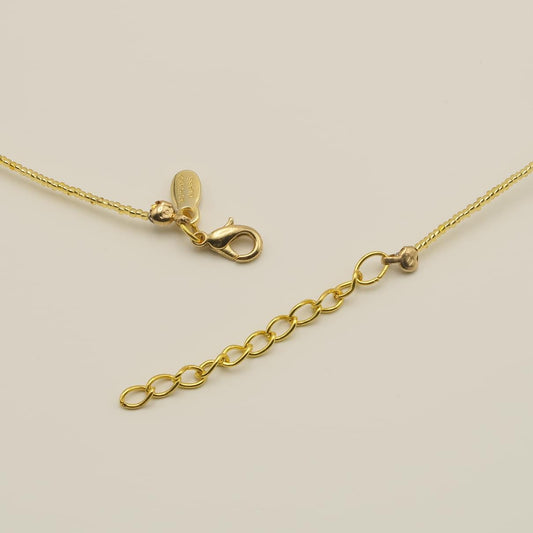 ネックレス　キューブ　ロング