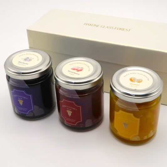 ジャム3個セット　ブルーベリー＆ストロベリー＆オレンジ
