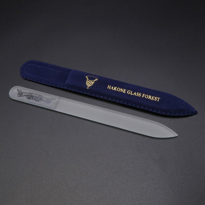 チェコ製　ガラス爪やすり