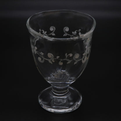 アイビー柄プリント・シリーズ　台付酒盃