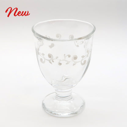 アイビー柄プリント・シリーズ　台付酒盃