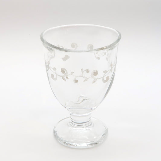 オリジナル アイビー柄プリント・シリーズ　台付酒盃