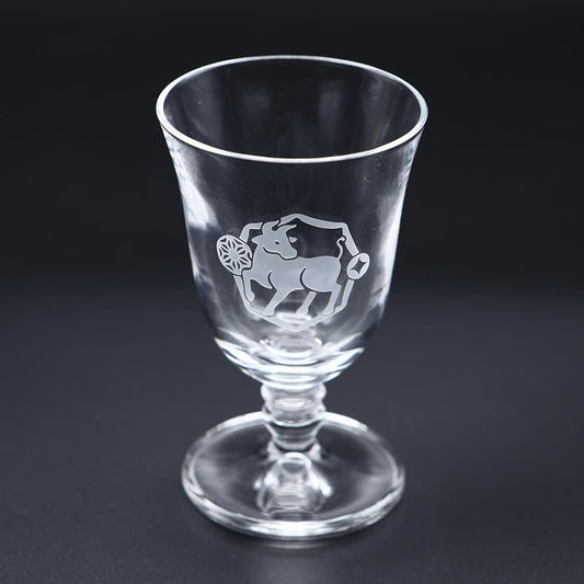 オリジナル干支リキュールグラス 「丑」ウシ