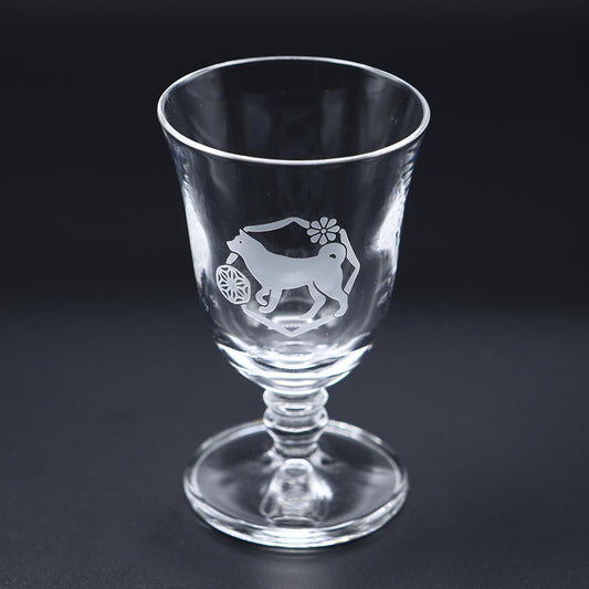 オリジナル干支リキュールグラス 「戌」イヌ