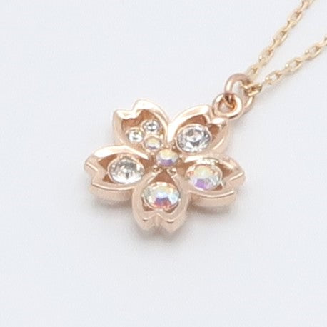 ネックレス　桜モチーフ