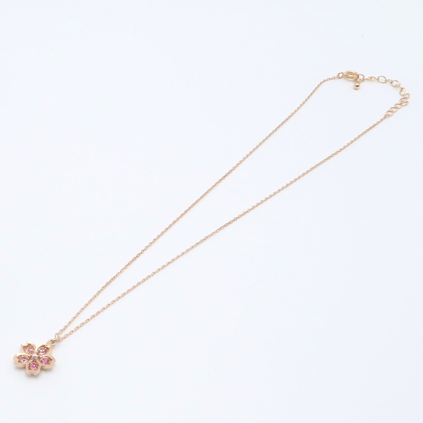 ネックレス　桜モチーフ