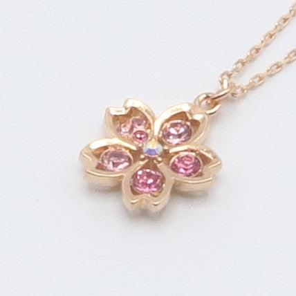 ネックレス　桜モチーフ