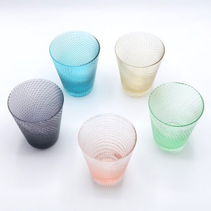 タンブラー ツイスト地模様 5色