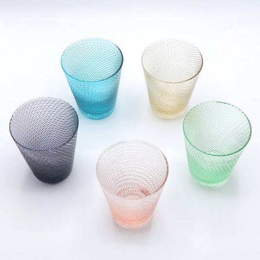 タンブラー ツイスト地模様 5色