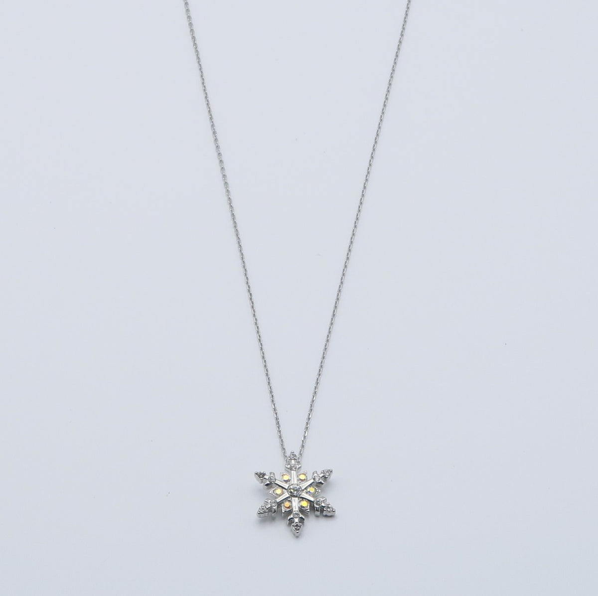 オリジナル 雪の結晶 ネックレス(4種)
