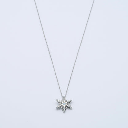 オリジナル 雪の結晶 ネックレス(4種)
